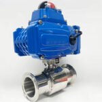 Food Grade 2 Way Electric Stainless Steel Ball Valve