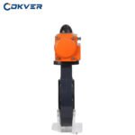 UPVC Plastic Flange Pneumatic Butterfly Valve