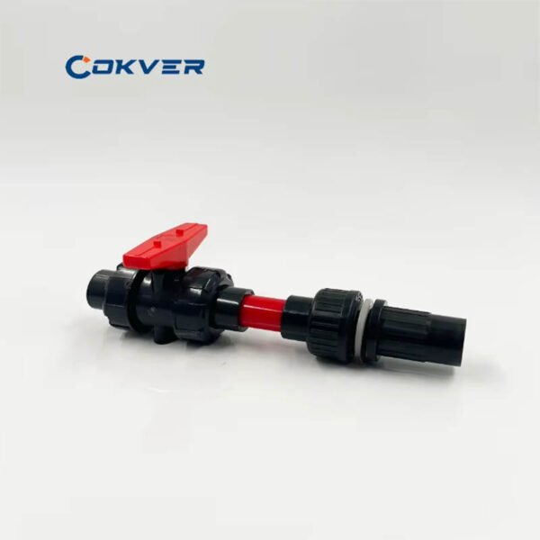 Premium PVC Material Manual Ball Valve