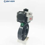 Premium Corrosion-Resistant UPVC Pneumatic Butterfly Valve