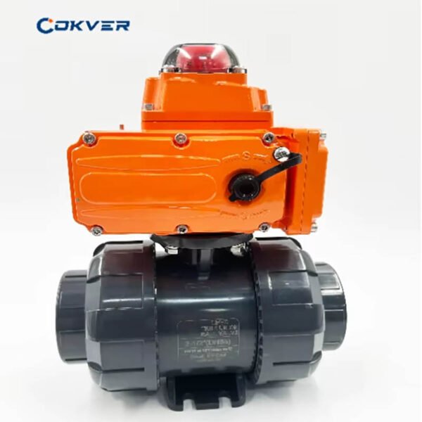UPVC 2 Way Electric Ball Valve