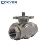 3 Way Ball Valve Body DN50 Metal High-platform
