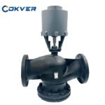 Flange End Hydraulic Control Flow Control Motorized Control Valve