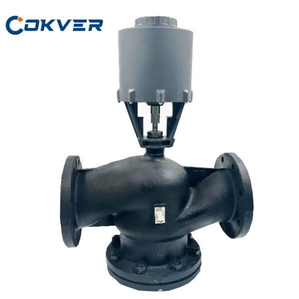 Flange End Hydraulic Control Flow Control Motorized Control Valve