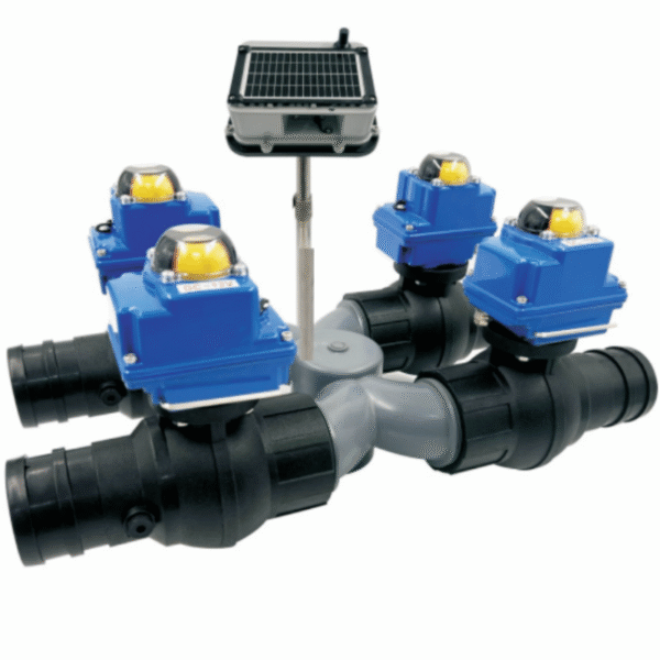1-to-4 Control 4G Smart Ball Valve for Agricultural Irrigation