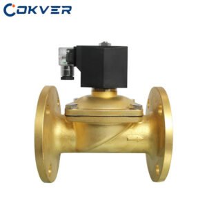 Cokver 2W-T 2-way direct-pull diaphragm flanged end solenoid valve