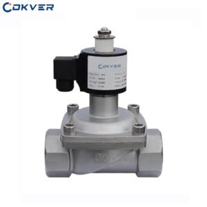 Cokver High-Temperature Bidirectional Stainless Steel Steam and Hot Water Solenoid Valve